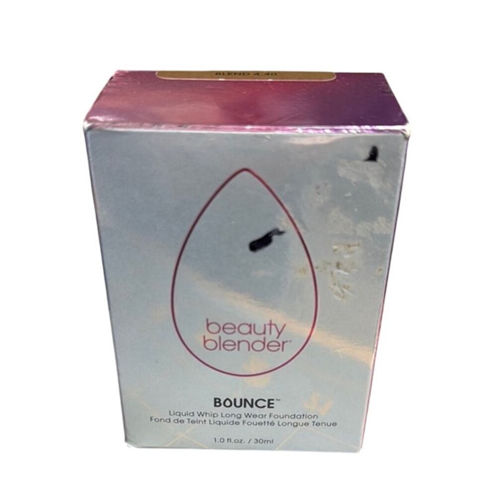 New 1.0 Fl. oz.Beauty Blender Bounce Liquid Whip Long Wear Foundation Blend 4.40